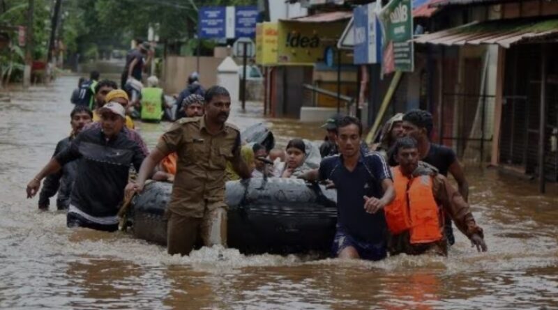 ഇന്ത്യയിൽ ഏറ്റവുമധികം പ്രളയ ഭീഷണി നേരിടുന്ന ഏക സംസ്ഥാനം കേരളം